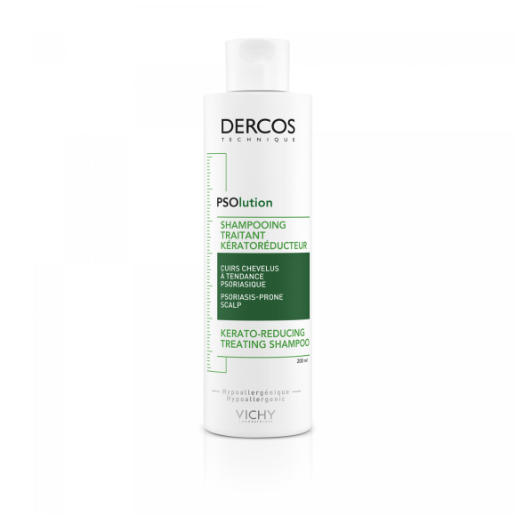 Dercos PSOlution Shampooing traitant kératoréducteur Vichy - flacon de 200ml