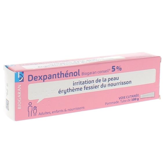 Dexpanthénol 5% Biogaran - tube de 100g