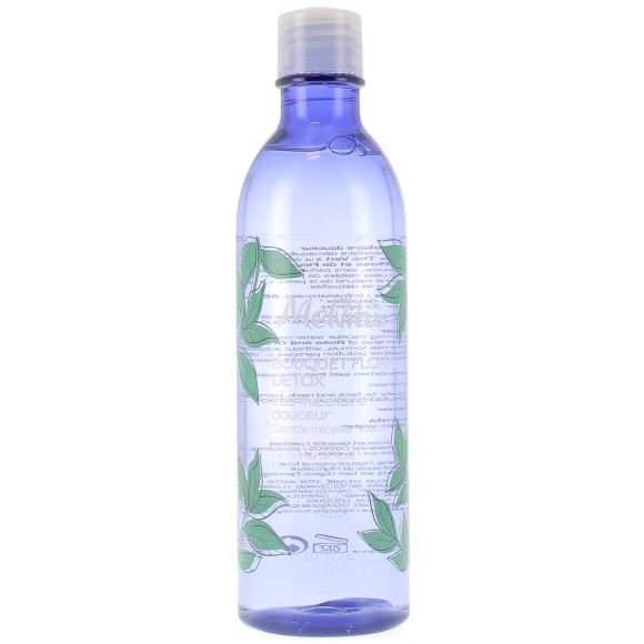 Eau micellaire bouquet floral détox douceur bio Melvita - bouteille de 200 ml