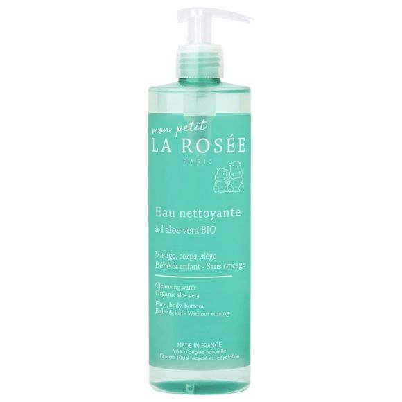 Eau nettoyante Mon Petit La Rosée - flacon-pompe de 400 ml