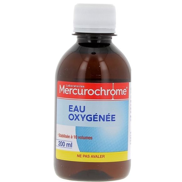 Eau oxygénée Mercurochrome - flacon de 200 ml