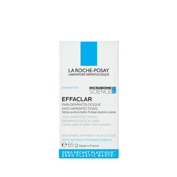 Effaclar pain dermatologique anti-imperfections La Roche-Posay - pain de 65g