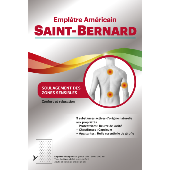 Emplâtre américain Saint-Bernard - 1 emplâtre