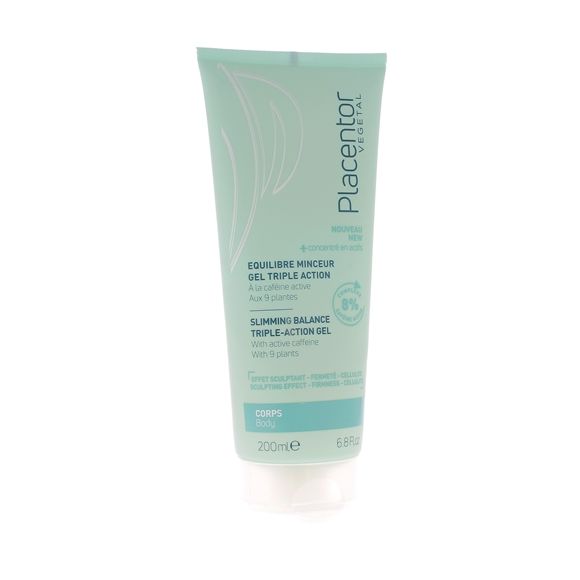 Equilibre minceur gel triple action Placentor végétal - tube de 200 ml