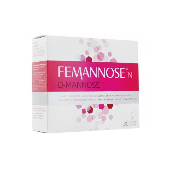 Femannose N D-Mannose Melisana Pharma - boite de 30 sachets