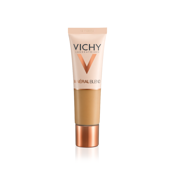 Fond de teint MinéralBlend Teinte n°15 Terra Vichy - tube de 30 ml