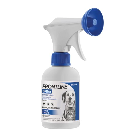 Frontline spray chats et chiens - spray de 250 ml