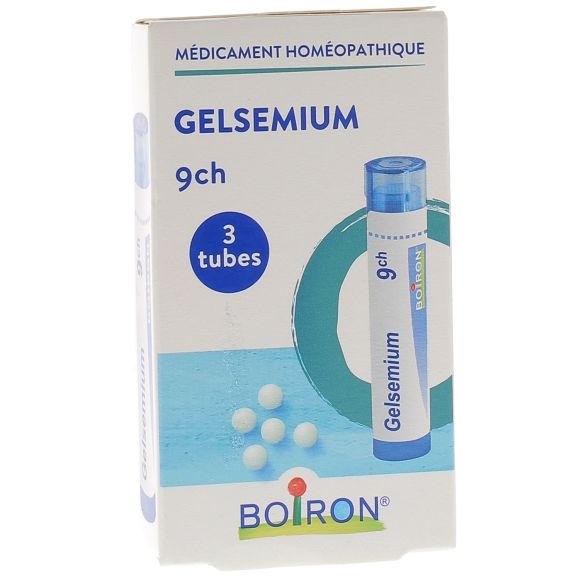 GELSEMIUM 9CH granules Boiron - 3 tubes de 4g