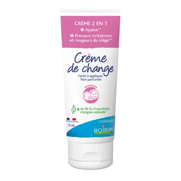 Crème de change Boiron - tube de 75ml