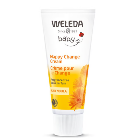 Crème pour le change sans parfum Weleda - tube de 75ml