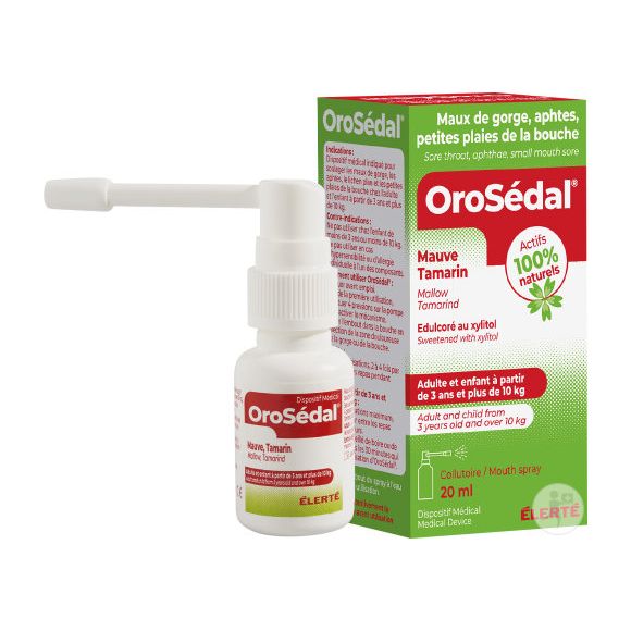 Orosédal collutoire Élerté - spray de 20ml