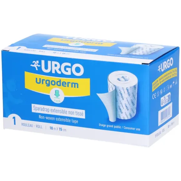 Urgoderm sparadrap extensible non tissé Urgo - rouleau 10mX15cm