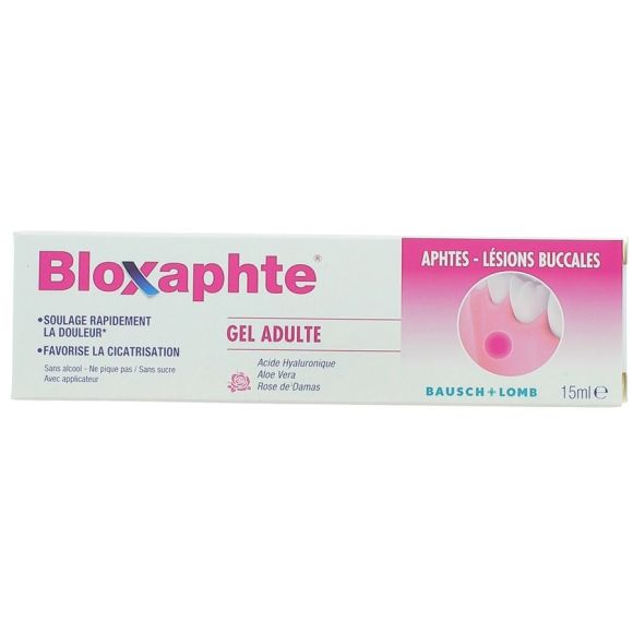 Gel buccal adulte Bloxaphte - tube de de 15 ml