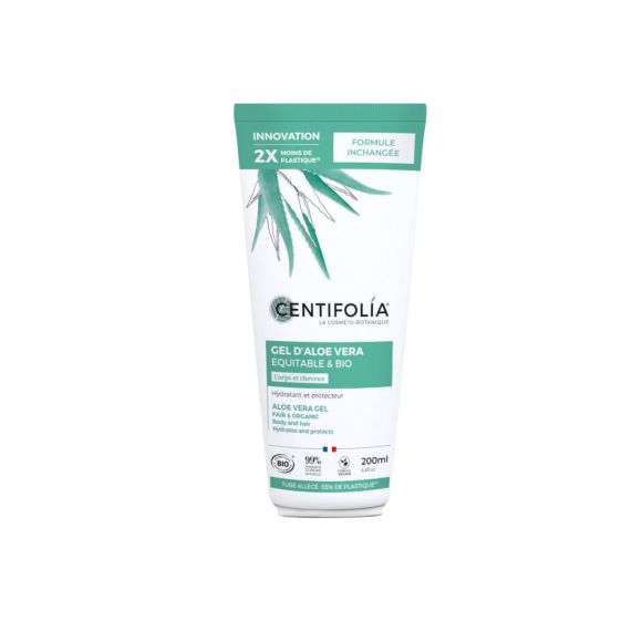 Gel d'Aloe Vera bio Centifolia - tube de 200 ml