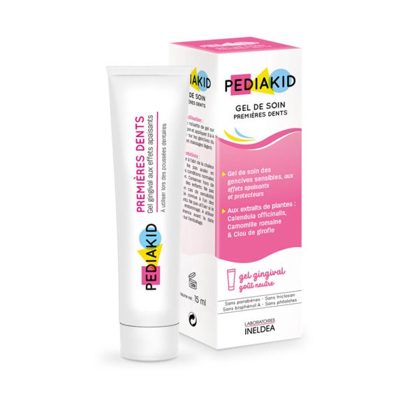 Gel de Soin Premières Dents Pediakid - tube de 15 ml