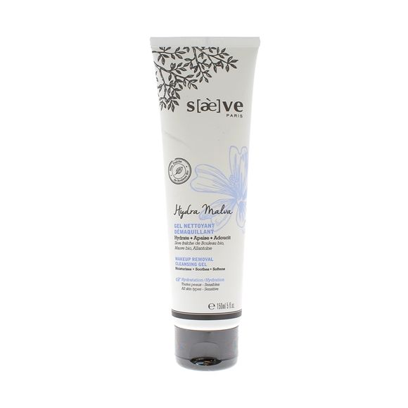 Gel nettoyant démaquillant Hydra Malva Saeve - tube de 150ml