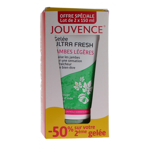 Gelée Ultra Fresh Jambes légères Jouvence - lot de 2 tubes de 150ml