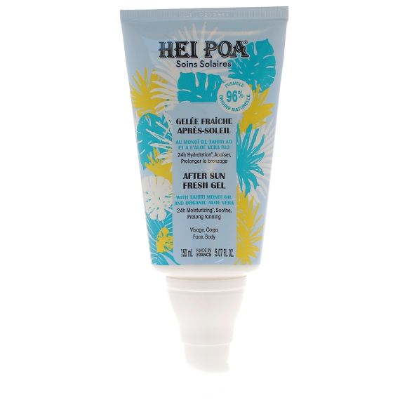 Gelée fraîche après soleil Hei Poa - tube de 150ml