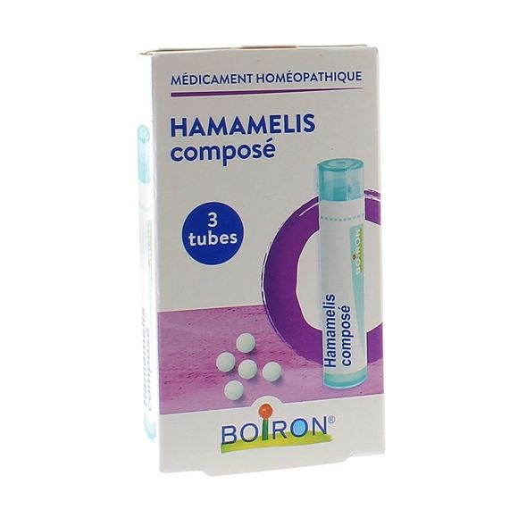 HAMAMELIS composé granules Boiron - 3 tubes de 4g