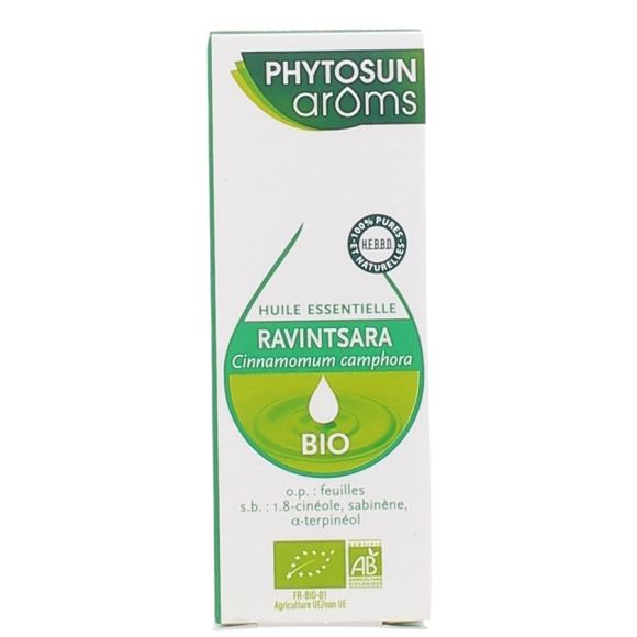 Huile Essentielle Ravintsara Phytosun Arôms - flacon de 5 ml