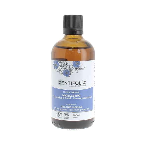 Huile végétale Nigelle bio Centifolia - flacon de 100 ml