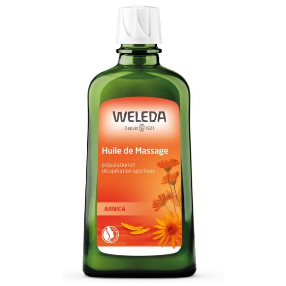 Huile de massage à l'Arnica Weleda - flacon de 200 ml