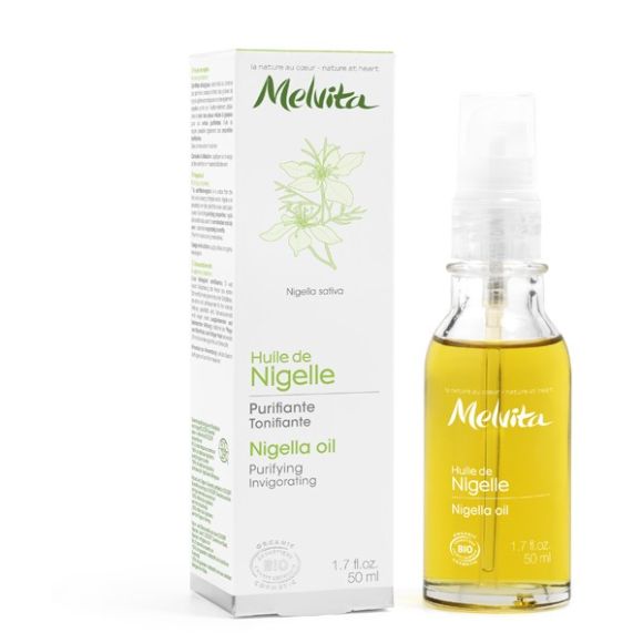 Huile de nigelle bio Melvita - flacon goutte à goutte 50 ml