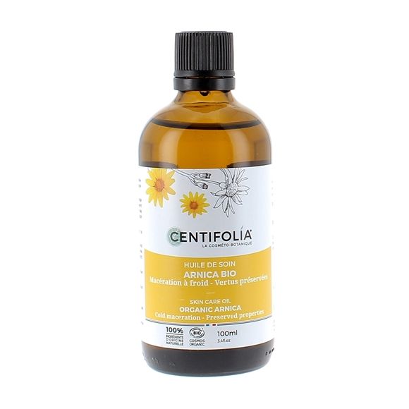 Huile de soin Arnica bio Centifolia - flacon de 100 ml