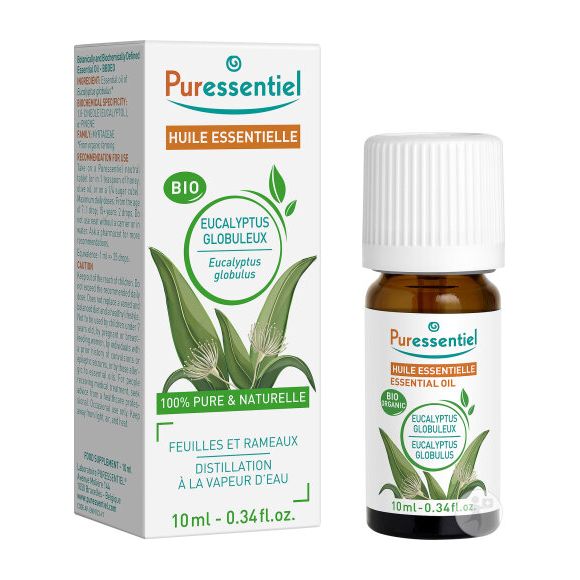 Huile essentielle bio eucalyptus globuleux Bio Puressentiel - flacon de 10ml