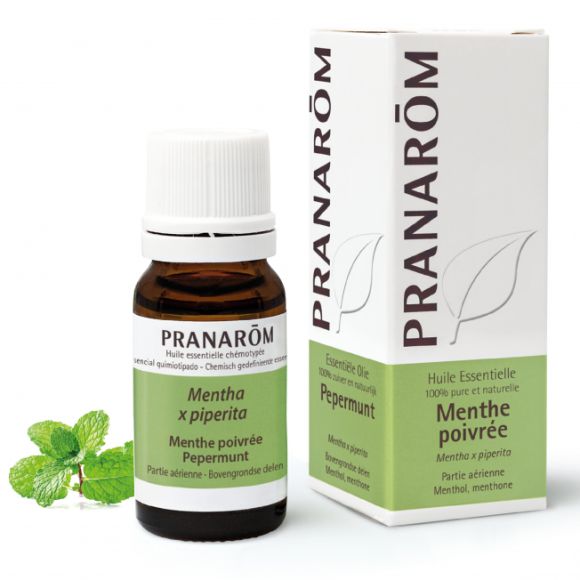 Huile essentielle Menthe poivrée Pranarom - flacon de 10ml