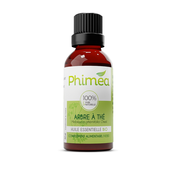 Huile essentielle arbre à thé bio Phimea - flacon de 30 ml