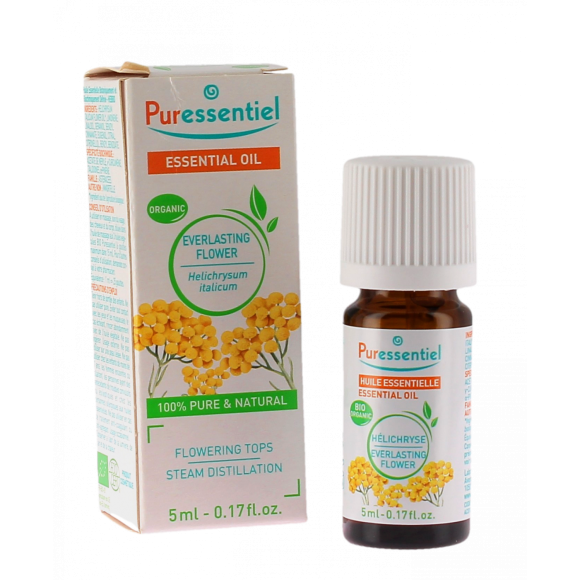 Huile essentielle bio Hélichryse Puressentiel - flacon de 5 ml