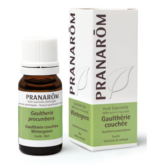 Huile essentielle de Gaulthérie couchée Pranarôm - flacon de 10 ml