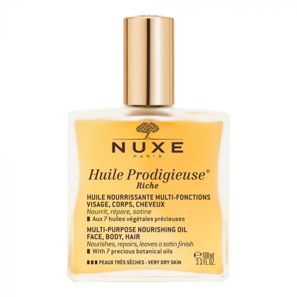 Huile prodigieuse Riche huile nourrissante multi-fonctions Nuxe - flacon de 100 ml