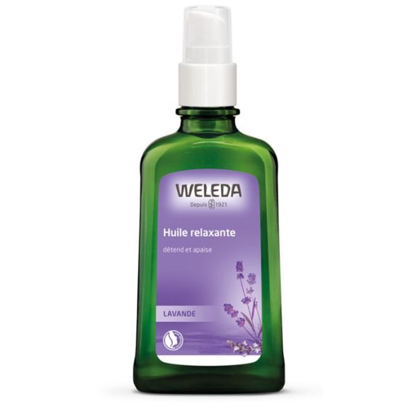 Huile relaxante à la lavande Weleda - Flacon de 100 ml