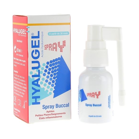 Hyalugel spray buccal - spray de 20 ml