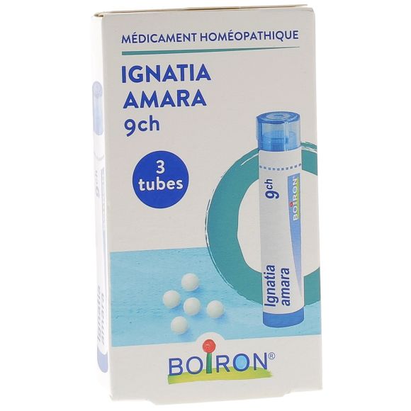 IGNATIA AMARA 9CH granules Boiron - 3 tubes de 4 g