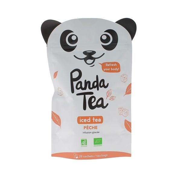 Iced Tea détox pêche Panda Tea - 28 sachets