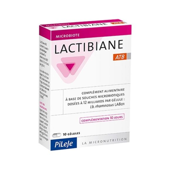 Lactibiane ATB Pileje - boîte de 10 gélules