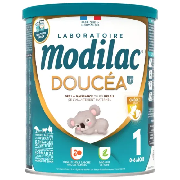 Lait expert Doucéa 1er âge Modilac - pot de 820 g