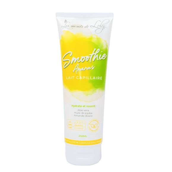 Lait capillaire Smoothie Ananas Les Secrets de Loly - tube de 250ml