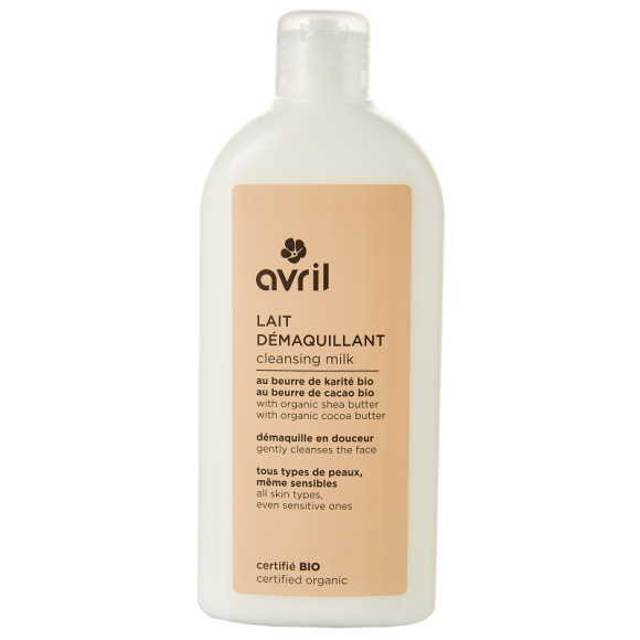 Lait démaquillant bio Avril - flacon 250 ml