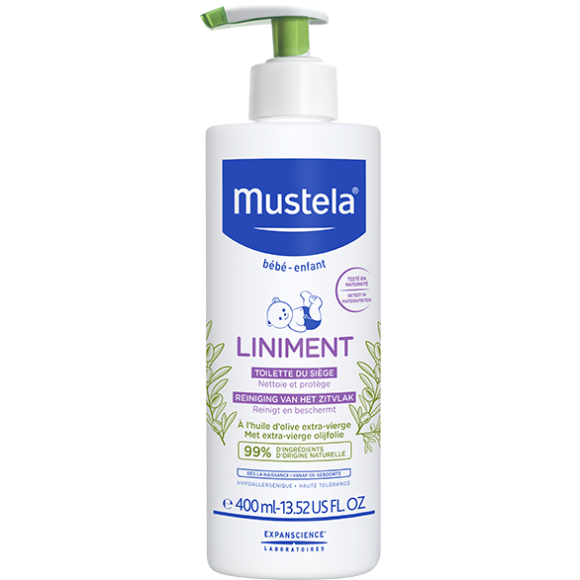 Liniment Mustela - flacon-pompe de 400 ml