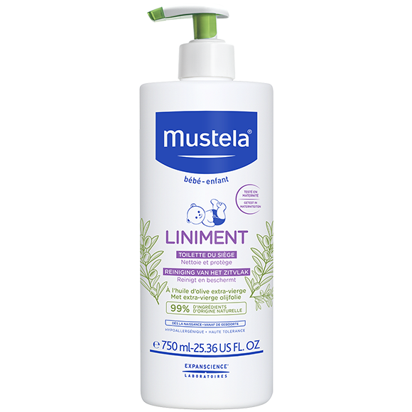 Liniment Mustela - flacon-pompe de 750 ml