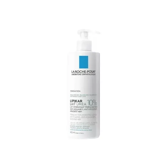 Lipikar Lait Urea 10% hydratant La Roche-Posay - flacon-pompe de 400ml