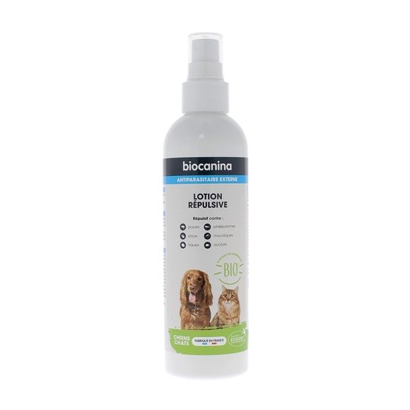 Lotion répulsive Biocanine - spray de 240ml