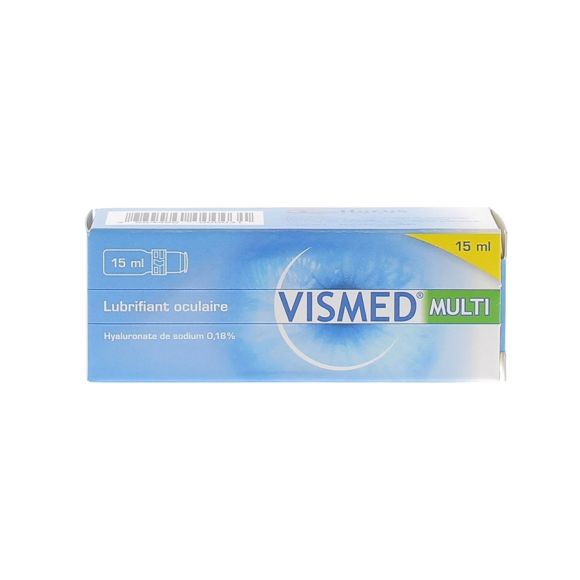 Lubrifiant oculaire Vismed Multi - flacon de 15 ml