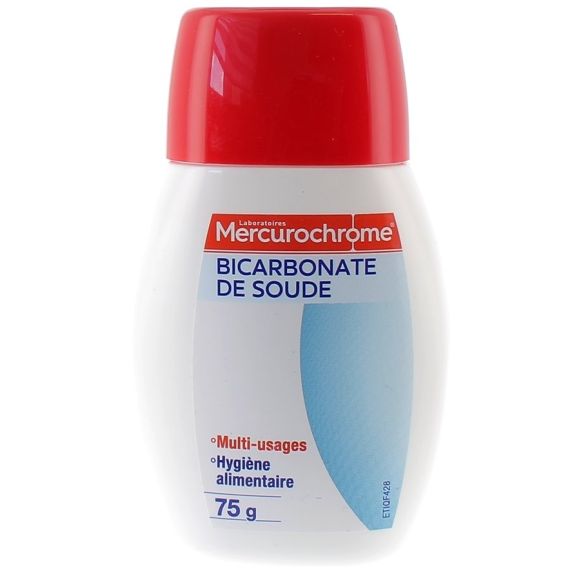 Bicarbonate de soude Mercurochrome - flacon de 75 g