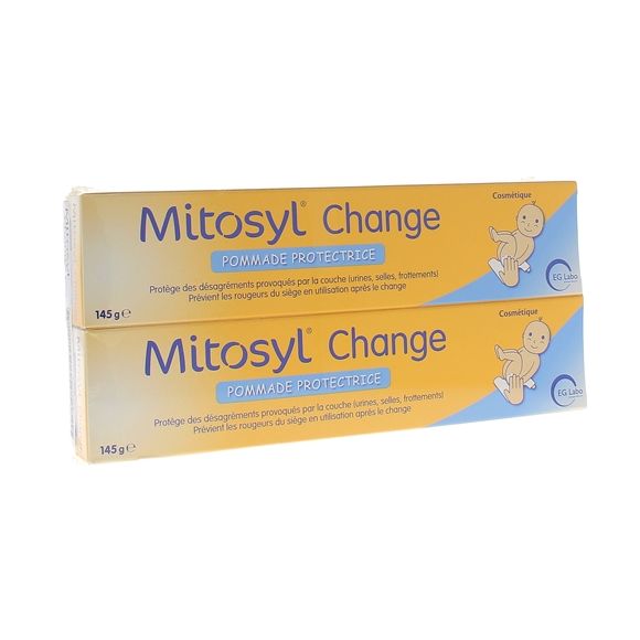 Pommade protectrice de change bébé Mitosyl - lot de 2x145 g