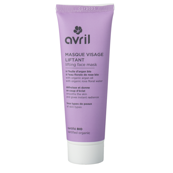 Masque visage liftant bio Avril - tube de 50 ml